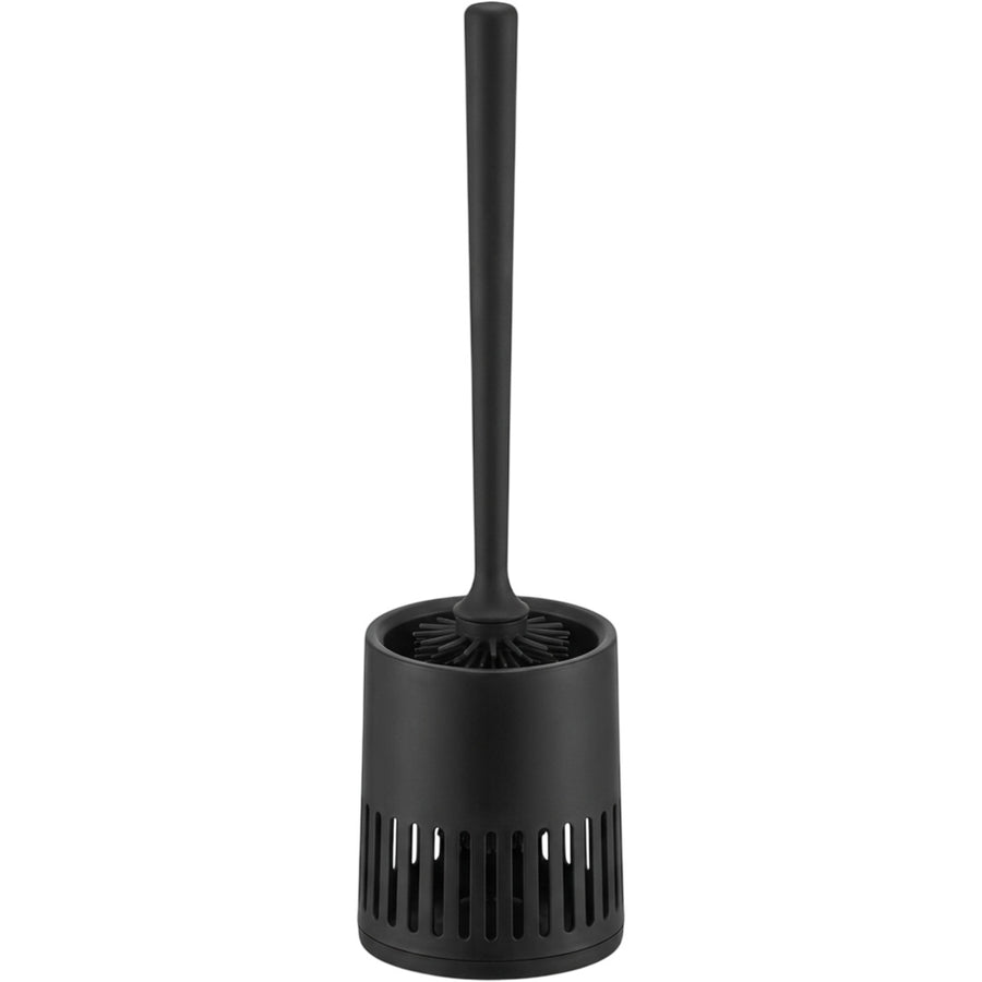 Xwfkv Silicone Toilet Brush Vent Base Black 17 in